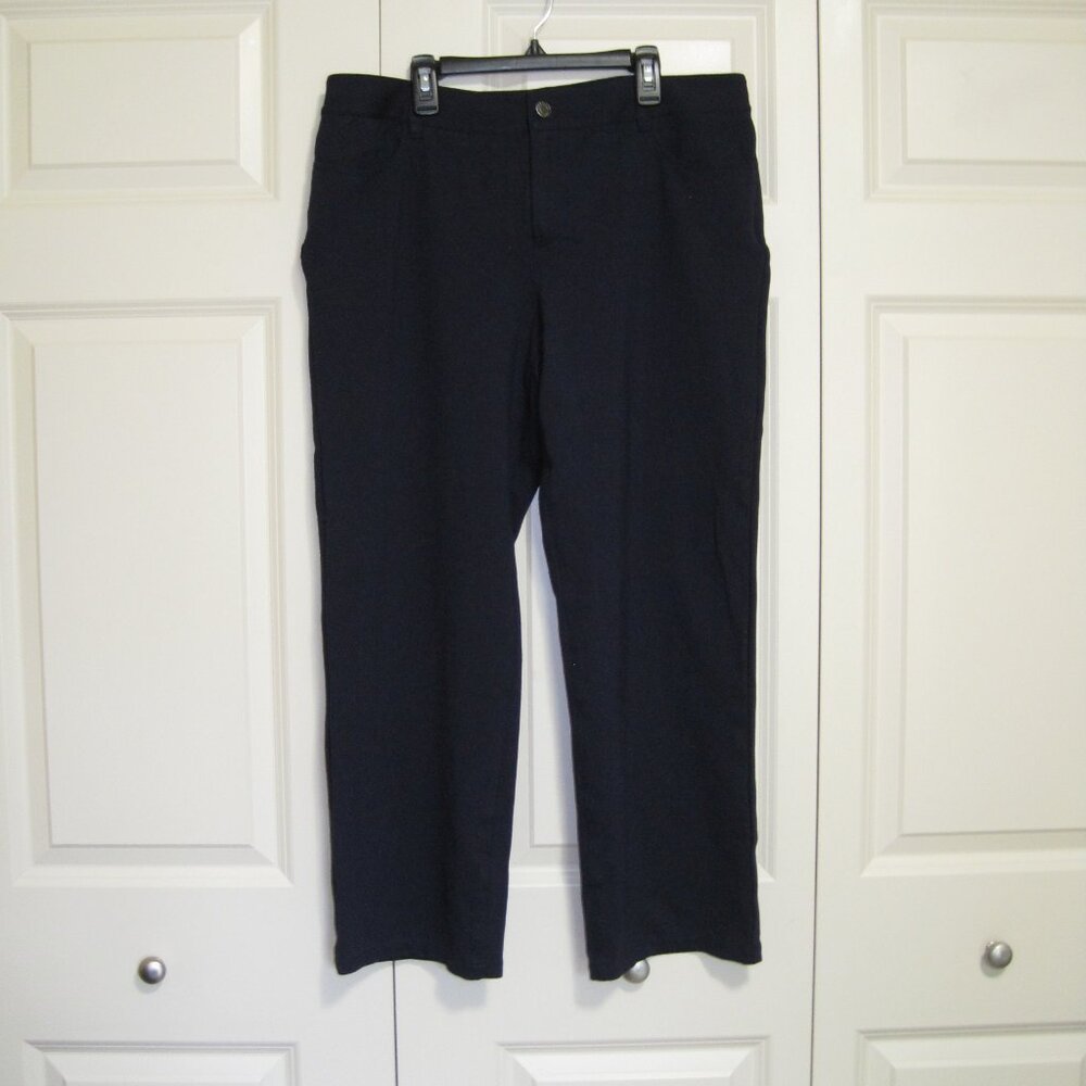 Talbots petite navy blue pants sz 14P